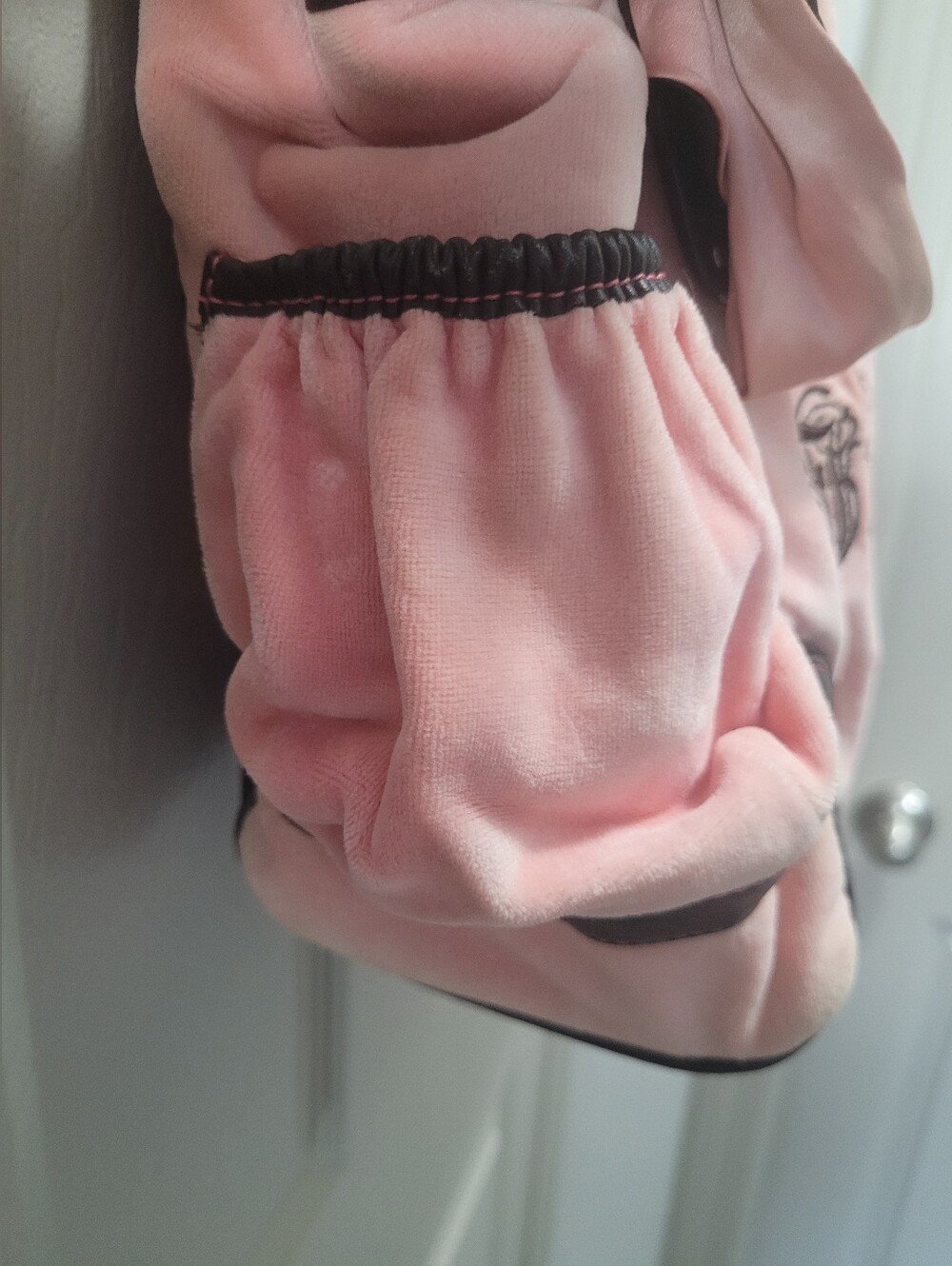 Juicy Couture Daydreamer Pink/Brown Velour Vintage Y2K Bag - Picture 10 of 16